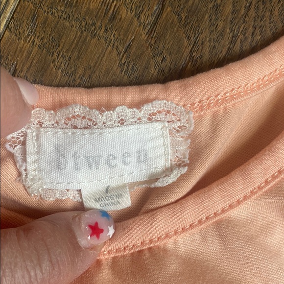 btween Peach and Pink Floral Kids Matching Set - Picture 2 of 5